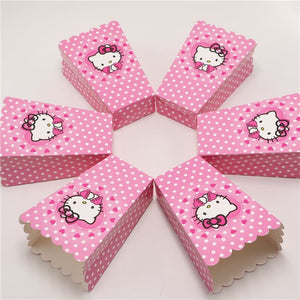 Cute Baby Pink Hello Kitty Popcorn Box