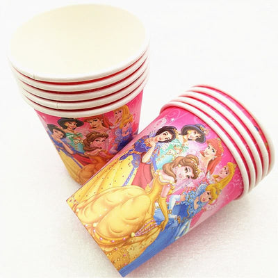 Pink Disney Princesses Themed Party Cups Great For Birthday Parties