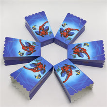 Load image into Gallery viewer, 6 PCS. Spiderman Theme Kiddie Party Popcorn Box