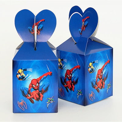 Spiderman Theme  Kiddie  Party Loot Box