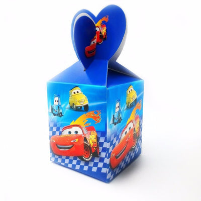 Cars Lightning McQueen Themed Party Loot Box