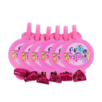 Pony Noise Maker/Whistle Blowouts Party Decoration