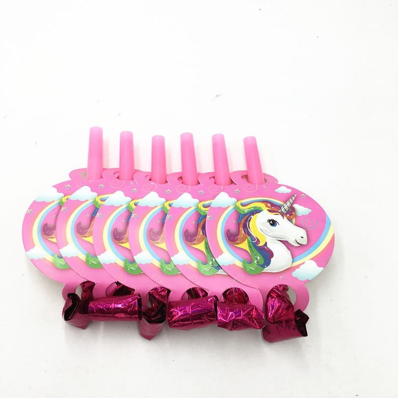 Pony Noise Maker/Whistle Blowouts Party Decoration
