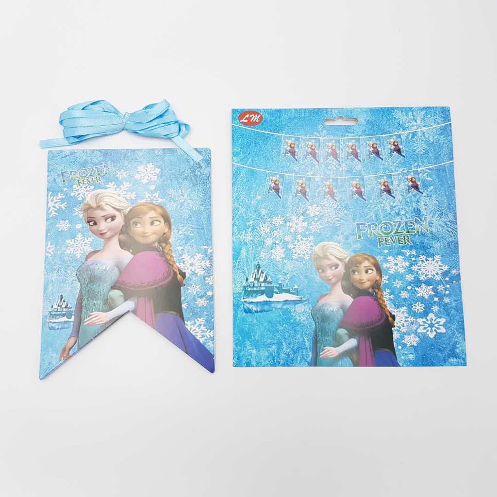 Frozen Themed Printed Party Banner
