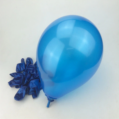 Blue Latex Helium Party Balloon