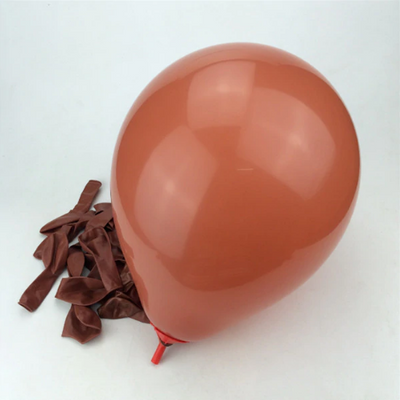 Chocolate Latex Helium Party Balloon