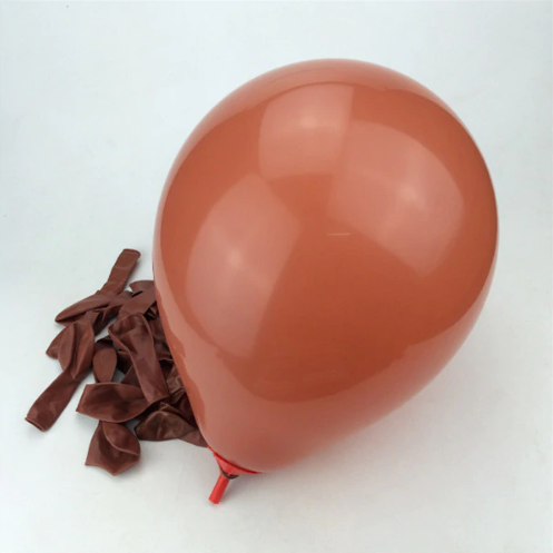 Chocolate Latex Helium Party Balloon