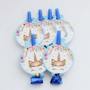 6 PCS. SpongeBob Noise Maker/Whistle Blowouts Party Decoration