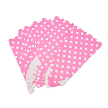 Load image into Gallery viewer, 6 PCS.  Polka Dots Pattern Popcorn Box