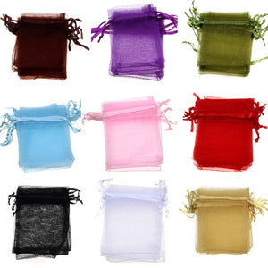 50 PCS. Organza Bags Perfect for Wedding and Party Favors