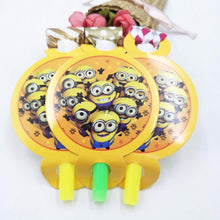 Load image into Gallery viewer, 6 PCS. Minions Noise Maker/Whistle Blowouts Party Decoration