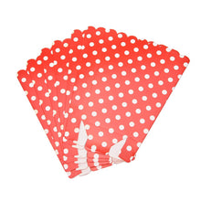Load image into Gallery viewer, 6 PCS.  Polka Dots Pattern Popcorn Box