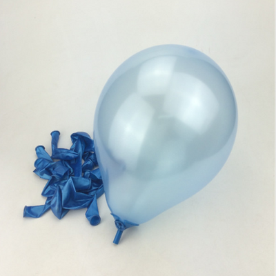 Light Blue Latex Helium Balloon For Party Celebrations