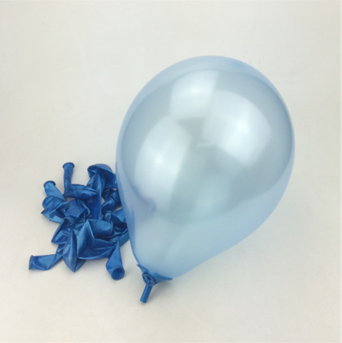 Light Blue Latex Helium Balloon For Party Celebrations