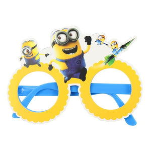 Minions Theme Kiddie Party Paper Wear Glasses