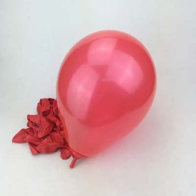 Red Latex Helium Balloon For Party Celebrations