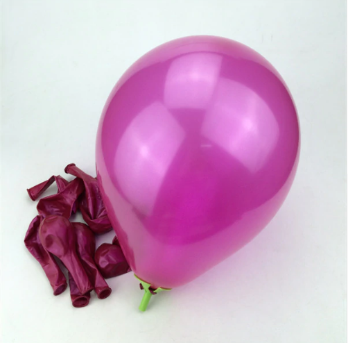 Rose Colored Latex Helium Balloon Perfect For Romantic Dates