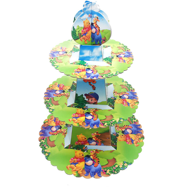 Cute Winnie the Pooh Themed Cupcake Party Stand