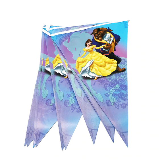 Beauty and the Beast Themed Party Banner