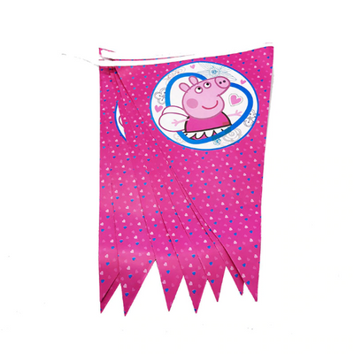 2.5 Meters Long Peppa Pig Print Party Banner