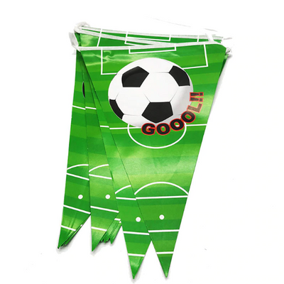 Meters Long Soccer Ball Inspired Printed Party Banner