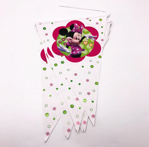 2.5 Meters Long Minnie Mouse Print Party Banner