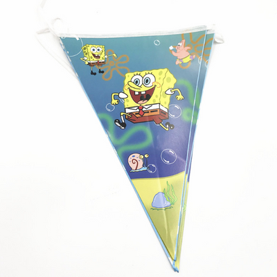 Sponge bob Themed Printed Party Banner