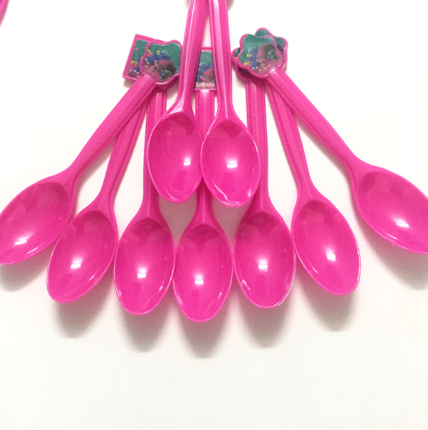 Trolls Plastic Spoons