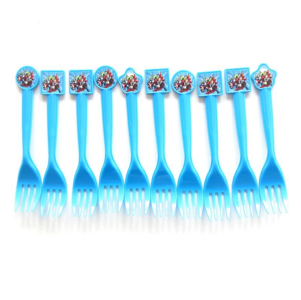 The Avengers Plastic Forks