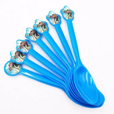 Moana Theme Kiddie Party  Plastic Spoons