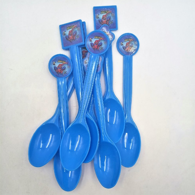 Spiderman Plastic Spoons