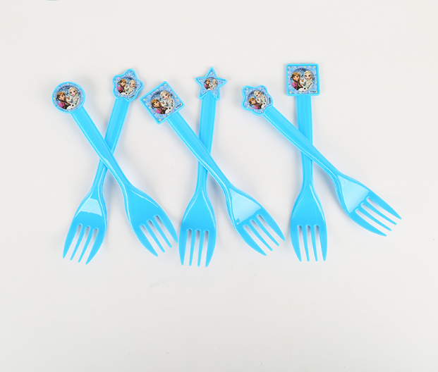 Frozen Theme Kiddie Party Plastic Forks