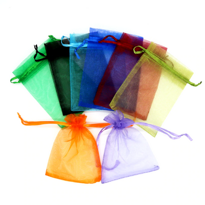 Multi-color Organza Bags Perfect for Wedding and Party Favors