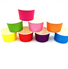 Load image into Gallery viewer, Plain yet Colorful Ice Cream/Soup Cups Ideal For Party Celebrations