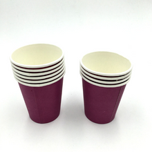 Load image into Gallery viewer, Plain Violet Colored Party Cups