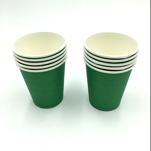 Plain Green  Colored Party Cups