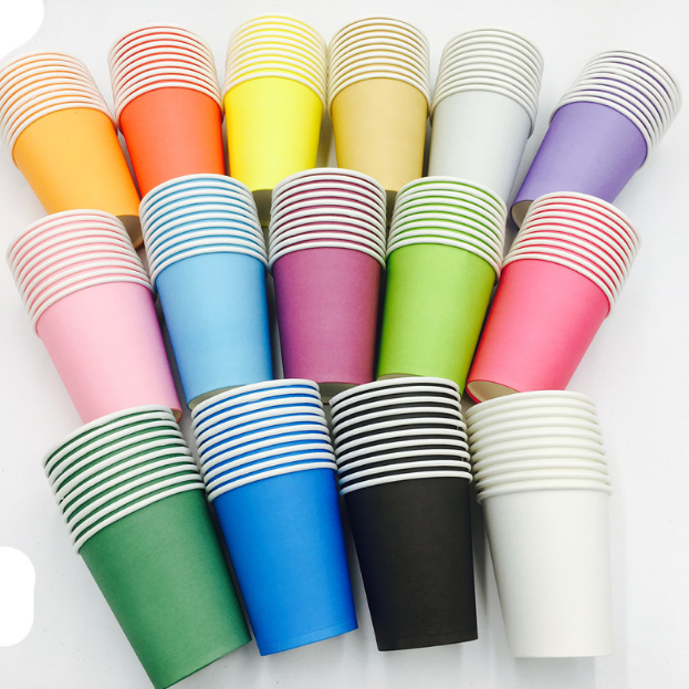 Various Type of Plain Colored Party Cups