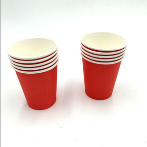 Plain Red Colored Party Cups