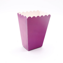 Load image into Gallery viewer, 6 PCS. Plain Pattern Popcorn Box