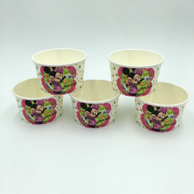Minnie Mouse Theme Disposable Ice Cream/Soup Cups For Birthday Celebrations