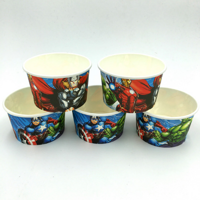 The Avengers Themed Disposable Ice Cream Party Soup/Cups