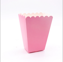 Load image into Gallery viewer, 6 PCS. Plain Pattern Popcorn Box