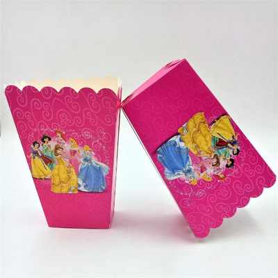 Disney Princess Featured Pink Party Popcorn Box
