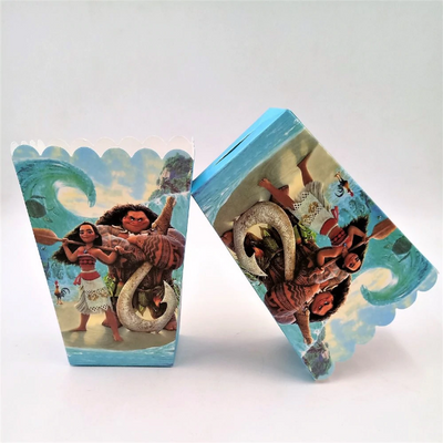 Moana Themed Kiddie Popcorn Party Box