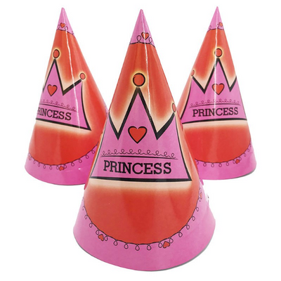 Princess Theme  Kiddie Party Hats