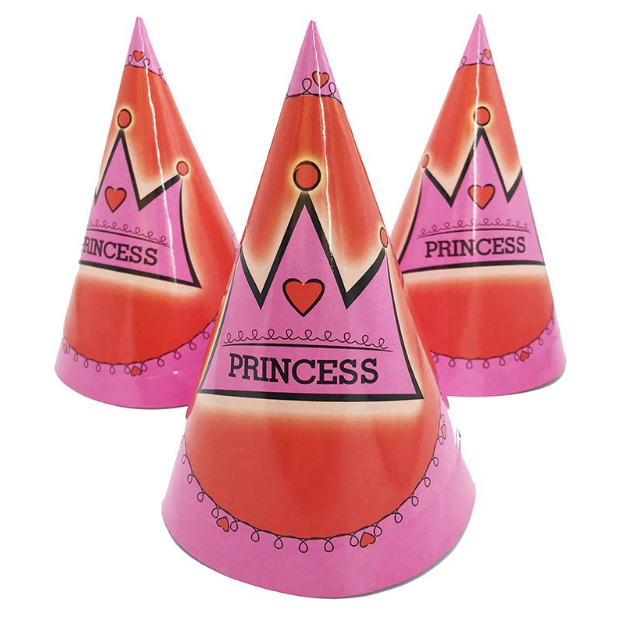 Princess Theme  Kiddie Party Hats