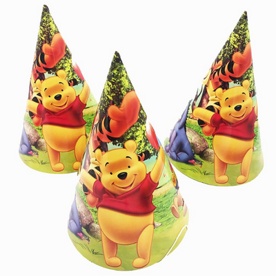 Winnie the Pooh Theme Kiddie Party Hats