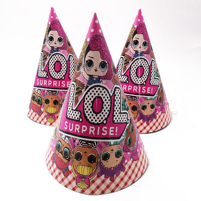 LOL Surprise Kiddie Party Hats
