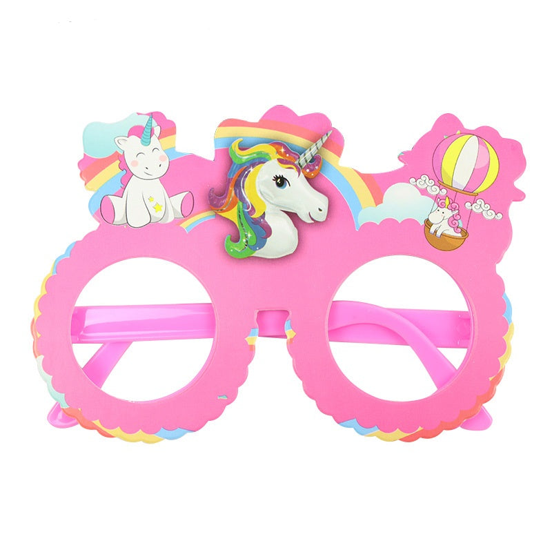 Unicorn Paper Wear Glasses