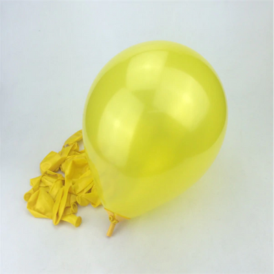 Yellow Latex Helium Balloons